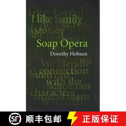 【3-4周达】Soap Opera [Wiley传媒] [9780745626543]