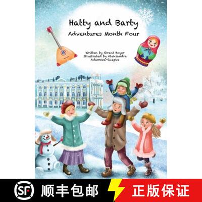【3-4周达】精装 Hatty and Barty Adventures Month Four Large Picture Edition [9798869224408]