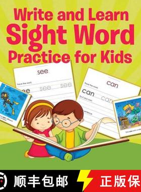 【3-4周达】Write and Learn Sight Word Practice for Kids [9781681855820]