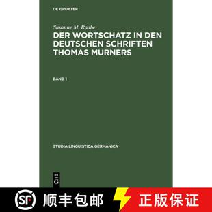 Wortschatz Deutschen Den 预订 Thomas Untersuchungen; Wörterbuch Bd. Murners 9783110124569 Schriften Der