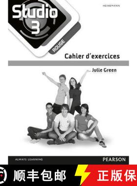 【3-4周达】Studio 3 rouge Workbook (pack of 8) (11-14 French) [9780435030759]