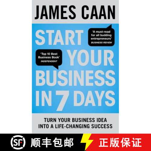 【3-4周达】Start Your Business in 7 Days : Turn Your Idea Into a Life-Changing Success [9780670920655]