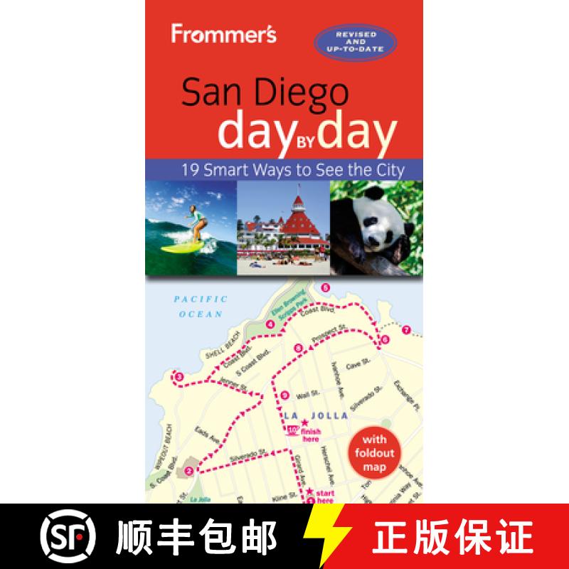 【3-4周达】Frommer's San Diego Day by Day [9781628873023]