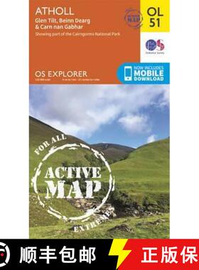 【3-4周达】Atholl, Glen Tilt, Beinn Dearg & Carn nan Gabhar [9780319469699]
