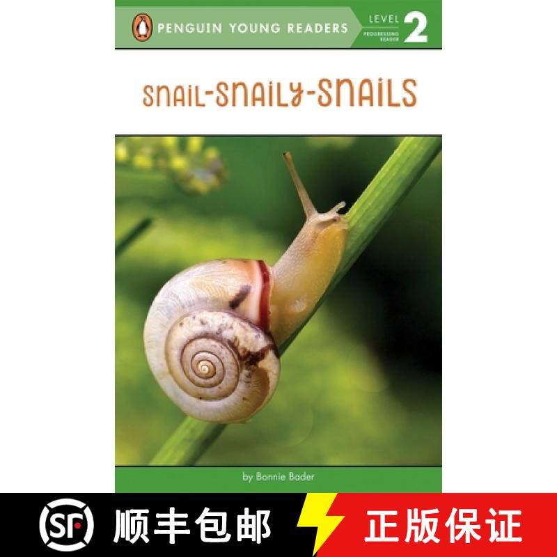 【3-4周达】Snail-Snaily-Snails [9780451534392]