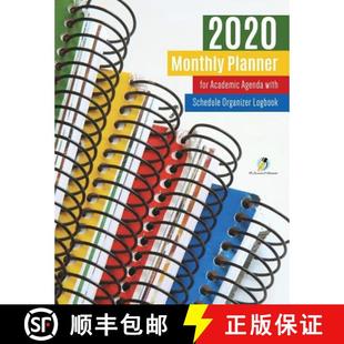 【3-4周达】2020 Monthly Planner for Academic Agenda with Schedule Organizer Logbook [9781541966574]
