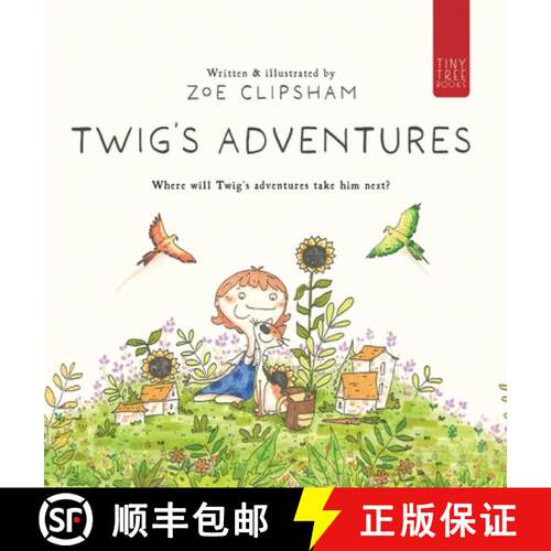 【3-4周达】精装 Twig's Adventures: An Imaginative Journey Through the Life of a Roaming Cat for Young... [9780722357682]