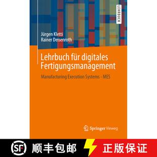 Systems 9783662632017 Lehrbuch Fertigungsmanagement Manufacturing Digitales 4周达 Für Mes Execution