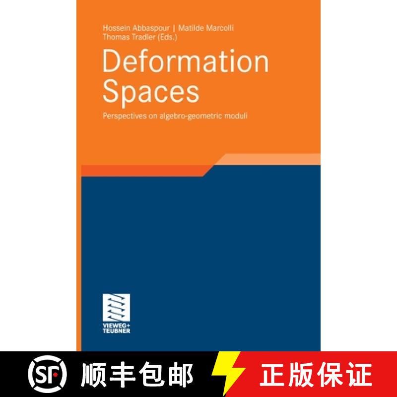 【3-4周达】Deformation Spaces : Perspectives on algebro-geometric moduli [9783834826695]