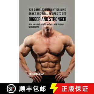 Stronger Complete Shake Gaining 预订 Meal Bigger Re... Get Weight Recipes 9781635316889 and 121