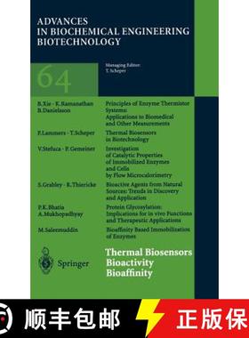 【3-4周达】Thermal Biosensors Bioactivity Bioaffinity [9783540649670]