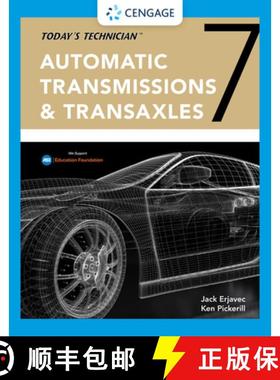 【3-4周达】Today's Technician: Automatic Transmissions and Transaxles Classroom Manual and Shop Manual [9781337792158]