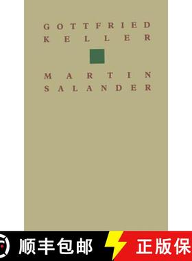 【3-4周达】Gottfried Keller Martin Salander: Roman [9783034866422]