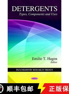 【3-4周达】Detergents: Types, Components and Uses [9781616689865]