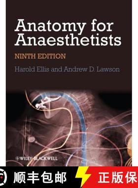 【3-4周达】Anatomy For Anaesthetists, 9E [Wiley医学] [9781118375983]