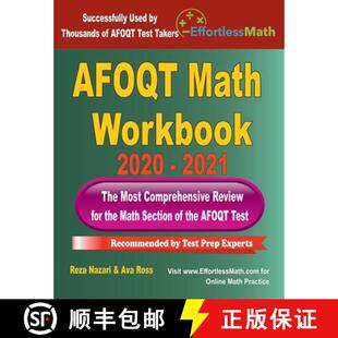 【3-4周达】AFOQT Math Workbook 2020 - 2021: The Most Comprehensive Review for the Math Section of the... [9781646123247]