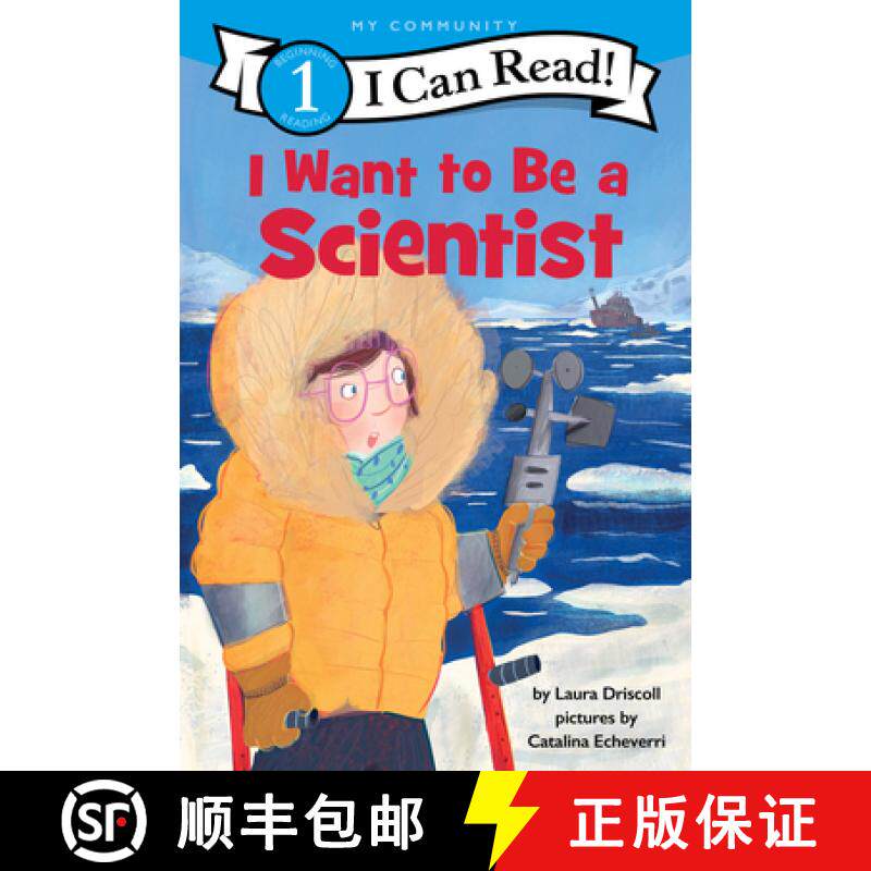 【3-4周达】I Want to Be a Scientist: A My Community I Can Read [9780062989642]