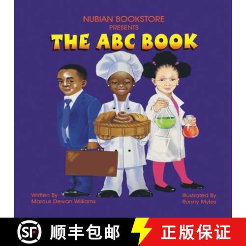 【3-4周达】Nubian Bookstore Presents The ABC Book [9780578689487]