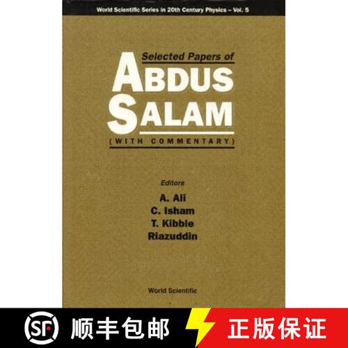 预订 精装 Selected Papers Of Abdus Salam (With Commentary) [9789810216627]