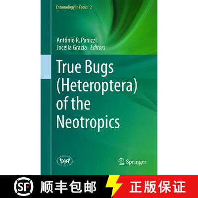 【3-4周达】True Bugs (Heteroptera) of the Neotropics [9789401798600]