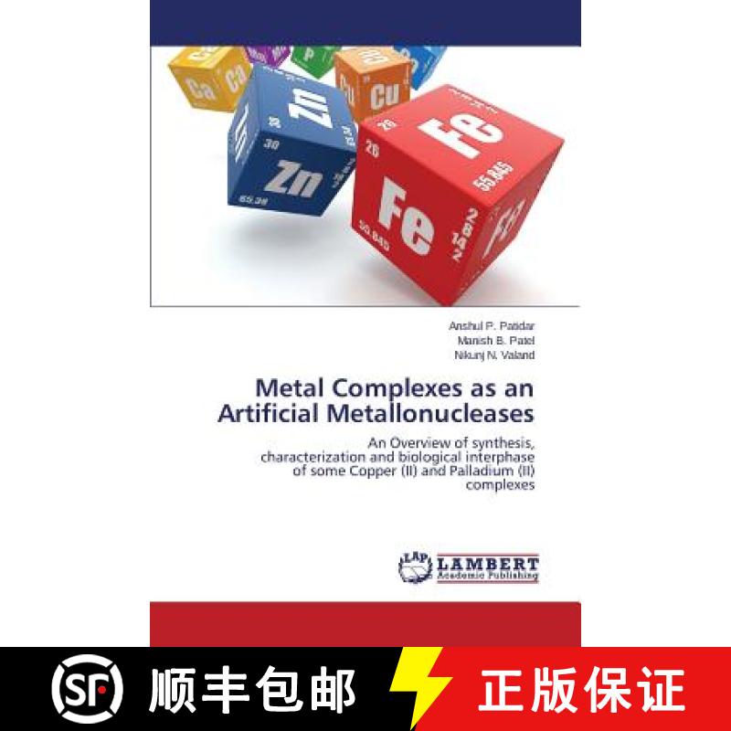 预订 Metal Complexes as an Artificial Metallonucleases [9783659793066]