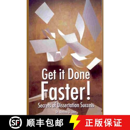【3-4周达】Get It Done Faster: Secrets of Dissertation Success [9781600871719]