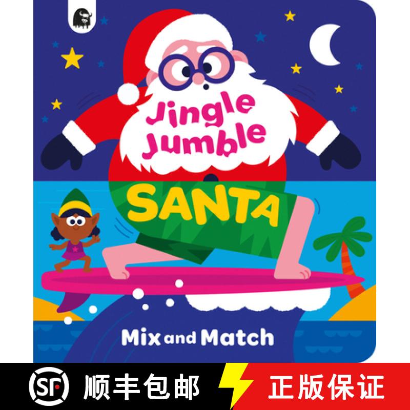 【3-4周达】Jingle Jumble Santa [9781836002079]