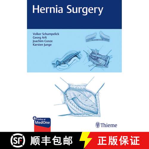 【3-4周达】精装 Hernia Surgery [9783132405516]