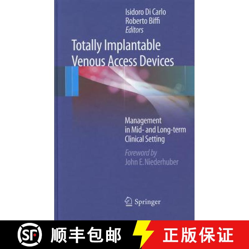 【3-4周达】Totally Implantable Venous Access Devices [9788847023727]
