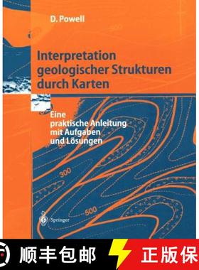 【3-4周达】Interpretation geologischer Strukturen durch Karten : Eine praktische Anleitung mit Aufgab... [9783540586074]