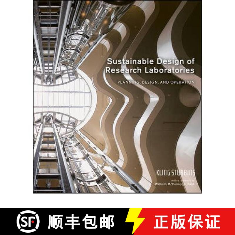 预订 Sustainable Design Of Research Laboratories: Planning, Design, And Operation [Wiley建筑] [9780470485644]