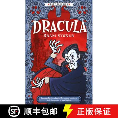 【3-4周达】Creepy Classics: Dracula (Easy Classics) [9781782262732]