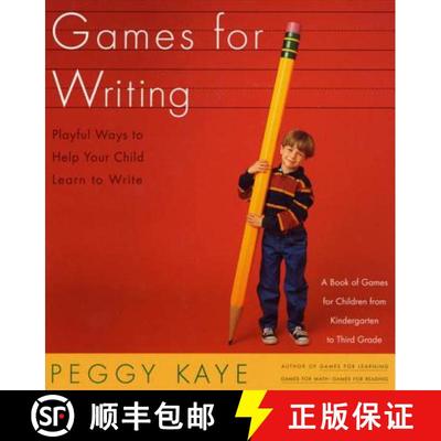 【3-4周达】Games for Writing: Playful Ways to Help Your Child Learn to Write [9780374524272]