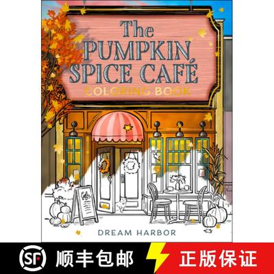 【3-4周达】The Pumpkin Spice Café Coloring Book [9780008759858]