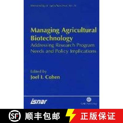 【3-4周达】Managing Agricultural Biotechnology: Addressing Research Program Needs and Policy Implicat... [9780851994000]