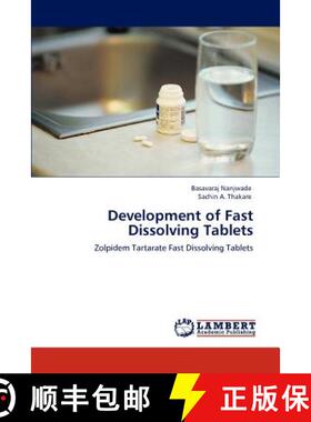 【3-4周达】Development of Fast Dissolving Tablets [9783847317975]