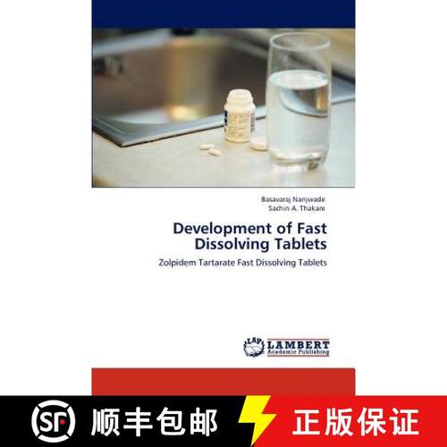 【3-4周达】Development of Fast Dissolving Tablets [9783847317975]