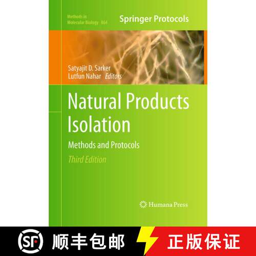 【3-4周达】Natural Products Isolation: Methods and Protocols (Softcover reprint of the original 3rd e... [9781493956616]