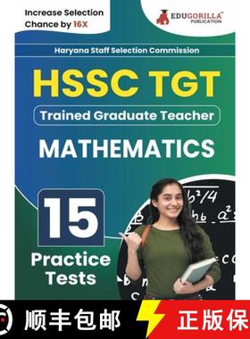 【3-4周达】HSSC TGT Mathematics Exam Book 2023 (English Edition) Haryana Staff Selection Commission: ... [9789355569226]