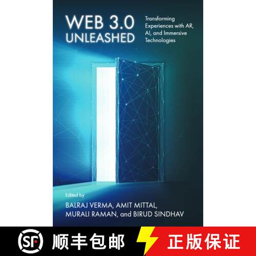 【3-4周达】精装 Web 3.0 Unleashed – Transforming Experiences with AR, AI, and Immersive Technologies [9781837087259]