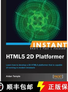 预订 Instant HTML5 2D Platformer [9781849696784]