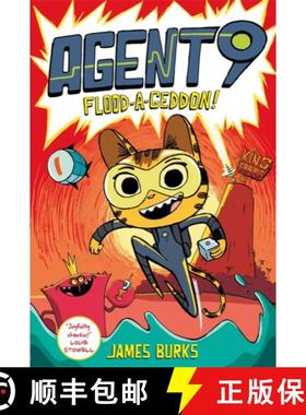 【3-4周达】Agent 9: Flood-a-geddon!: the hilarious and action-packed graphic novel [9781800786271]