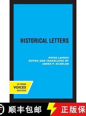 预订 Historical Letters: Peter Lavrov [9780520329164]
