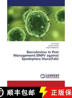 预订 Bacculovirus in Pest Management: Slnpv Against Spodoptera Litura(fab) [9783659373985]
