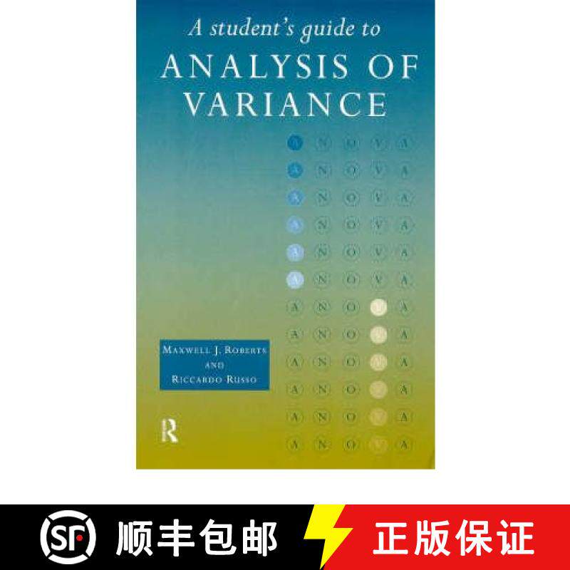 【3-4周达】A Student's Guide to Analysis of Variance [9780415165655]