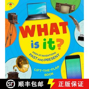 【3-4周达】What Is It? (Highchair U): (Educational Board Books for Toddlers, Lift-The-Flap Board Book) [9781647225858]