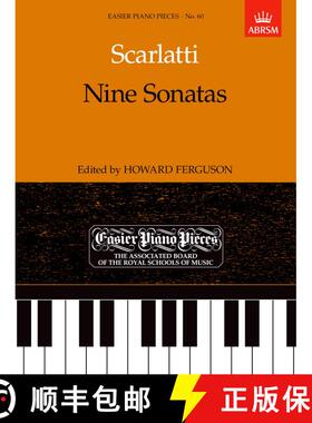 【3-4周达】Nine Sonatas: Easier Piano Pieces 60 [9781854723499]