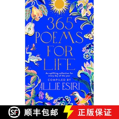 【3-4周达】精装 365 Poems for Life : An Uplifting Collection for Every Day of the Year [9781529088397]