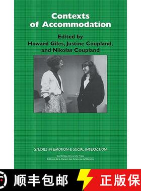 【3-4周达】Contexts of Accommodation: Developments in Applied Sociolinguistics - Contexts of Accommod... [9780521369602]