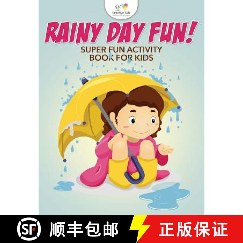 【3-4周达】Rainy Day Fun! Super Fun Activity Book for Kids [9781683772392]